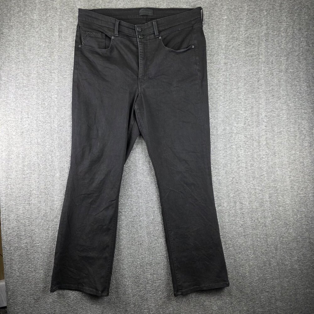 Buckle Black Tailored Bootcut Jeans Womens 32x30 Black Mid Rise Stretch Denim - Picture 1 of 9